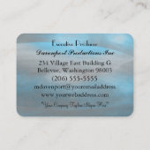 Juppenstrobe Elegant Professional Visitekaartje (Achterkant)