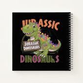 Jura-dinosaurus Notitieboek (Achterkant)