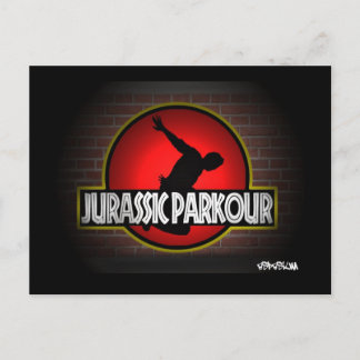 Jurassi Parkour cartolina Briefkaart