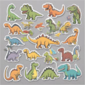 Jurassic Avontuur Stickerboek Sticker (Voorkant)