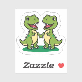Jurassic Bond-Sticker Sticker