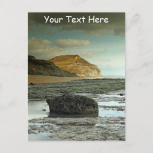 Jurassic Coast, Dorset aanpasbaar Briefkaart