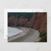 Jurassic Coast Uitzicht foto Briefkaart (Voorkant / Achterkant)