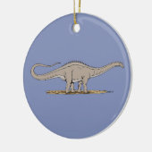 Jurassic Dinosaur Apatosaurus Keramisch Ornament (Links)