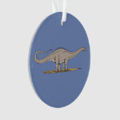 Jurassic Dinosaur Apatosaurus Ornament (voorkant)