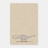 Jurassic Dinosaur Apatosaurus Post-it Notes (Voorkant)