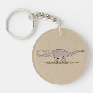 Jurassic Dinosaur Apatosaurus Sleutelhanger
