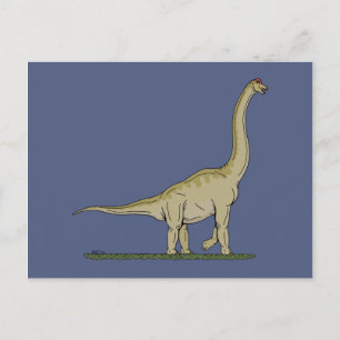 Jurassic Dinosaur Brachiosaurus Briefkaart