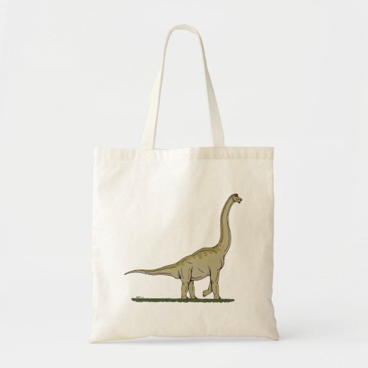 Jurassic Dinosaur Brachiosaurus Tote Bag (Voorkant)