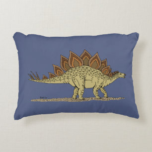 Jurassic Dinosaur Stegosaurus Decoratief Kussen