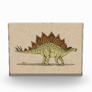 Jurassic Dinosaur Stegosaurus Fotoblokken