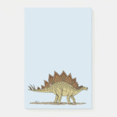 Jurassic Dinosaur Stegosaurus Post-it® Notes (Voorkant)