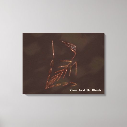 Jurassic Fossil Canvas Afdruk (Voorkant)