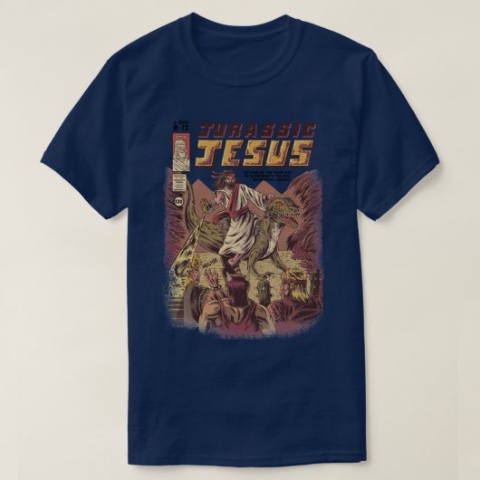 JURASSIC JESUS T-SHIRT (Design voorkant)