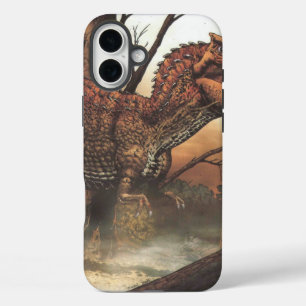 Jurassic Journey Prehistorische dinosaurus habit iPhone 16 Plus Hoesje
