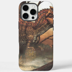 Jurassic Journey Prehistorische Dinosaurushabita iPhone 16 Pro Max Hoesje