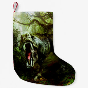 Jurassic oerwoud kleine kerstsok