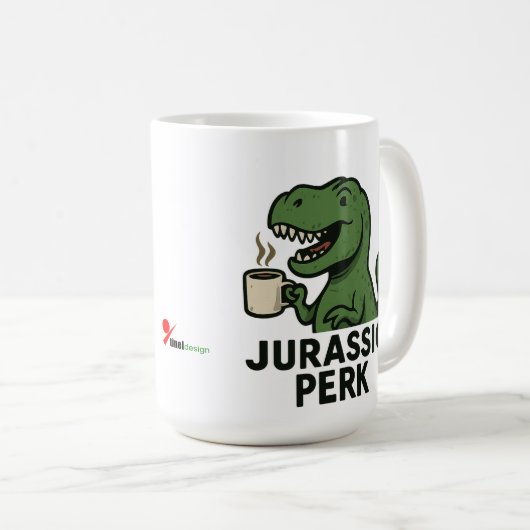 Jurassic Perk Koffiemok (Voorkant rechts)