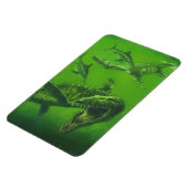 Jurassic Pliosaur Flexible Fridge Magnet Magneet (Linkerzijde)