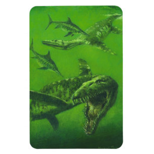 Jurassic Pliosaur Flexible Fridge Magnet Magneet