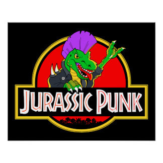 Jurassic Punk  Perfect Poster