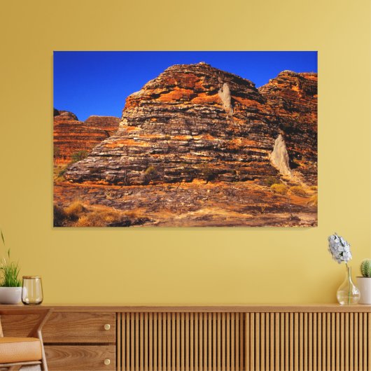 JURASSIC ROCK 32x48 Canvas Afdruk (Insitu (Woonkamer))