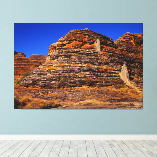 JURASSIC ROCK 32x48 Canvas Afdruk (Insitu (Houten vloer))