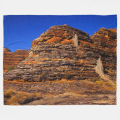 JURASSIC ROCK FLEECE DEKEN (Voorkant (Horizontaal))