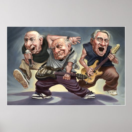 Jurassic Rock Poster (Voorkant)