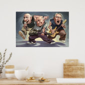 Jurassic Rock Poster (Keuken)