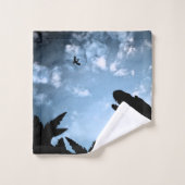 Jurassic Sky Bad Handdoek (Wasdoekje)