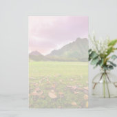 Jurassic Sunset Briefpapier (Staand voorkant)