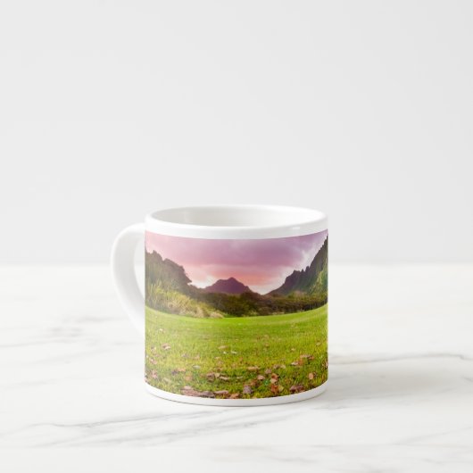 Jurassic Sunset Espresso Kop (Voorkant links)