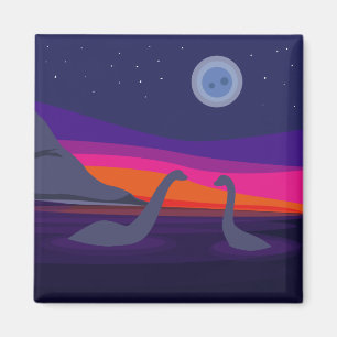 Jurassic Sunset Magneet