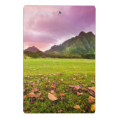 Jurassic Sunset Mini Klembord (Achterkant)