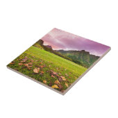 Jurassic Sunset Tegeltje (Zijkant)