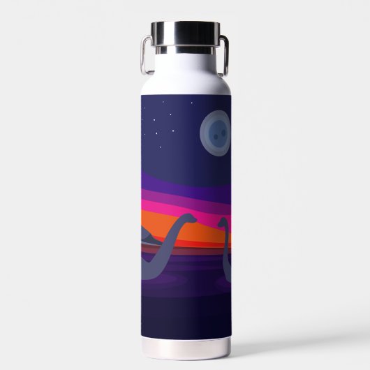Jurassic Sunset Waterfles (Voorkant)