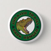 Jurassic Trails Park Ranger Button (Voorkant)
