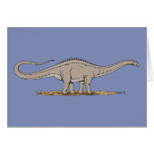 Jurassique Dinosaure Apatosaurus (Devant horizontal)