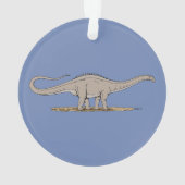 Jurassique Dinosaure Apatosaurus (dos)