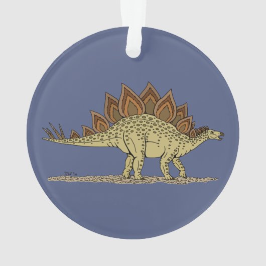 Jurassique Dinosaure Stegosaurus (dos)