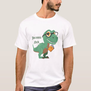 Jurassische nerd t-shirt