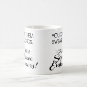 Jurez la tasse de mot de malédiction de (Centre)
