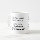 Jurez la tasse de mot de malédiction de (Devant gauche)