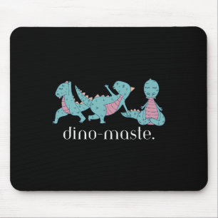 Juric Dinosaur Yoga Dino-maste Zen Vibes Grappig  Muismat