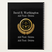 Juridique / Droit / Procureur - Voir Retour - Plan (Dos)