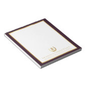 Juridisch Professioneel Aangepast Bedrijf Notitieblok (Schuin)