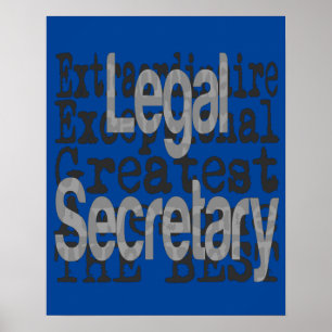 Juridisch Secretaris-generaal Poster