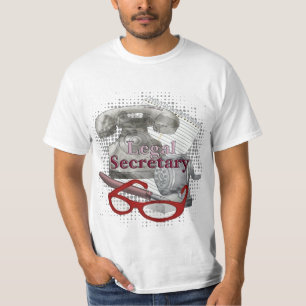 Juridisch secretaris t-shirt