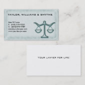 Juridisch Visitekaartje Groen (Voorkant / Achterkant)